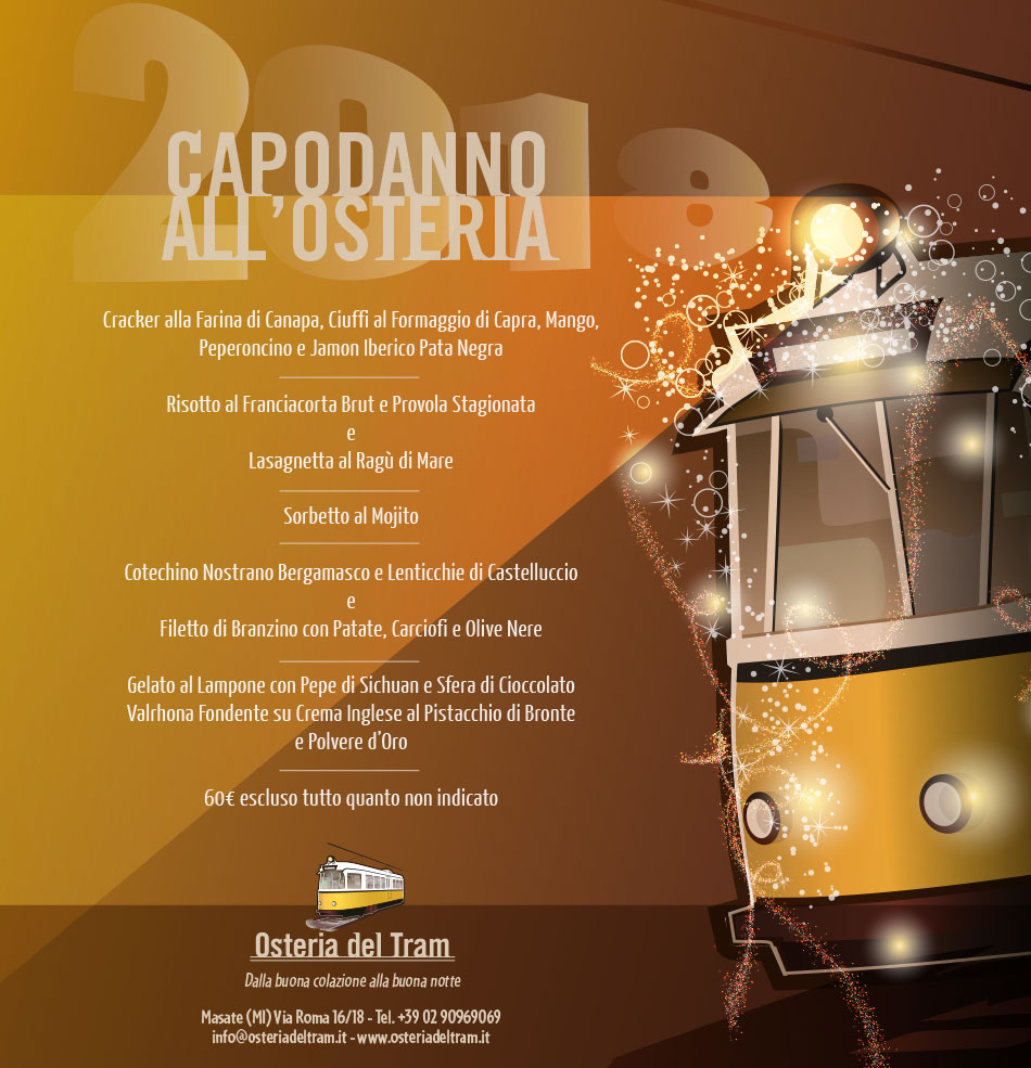 Osteria del Tram 2018 capodanno