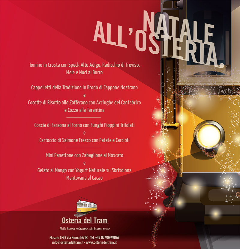 Osteria del Tram Natale 2018